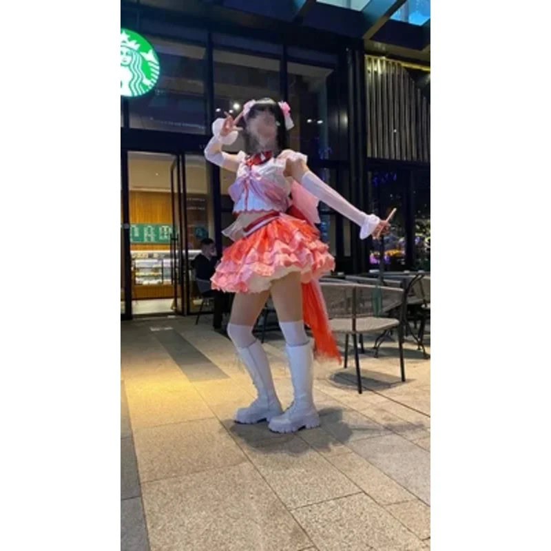 2025 Anime LoveLive! ¡Sol! !Aqours Love Aquarium Chika Ruby Dia Kunan todos los miembros encantadores uniformes SJ disfraz Cosplay mujer