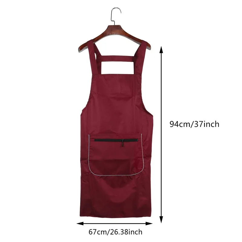 2024 Fashion Canvas Kitchen Aprons For Woman Men Chef Work Apron For Grill Restaurant Bar Shop Cafe Beauty Nails Studios Uniform