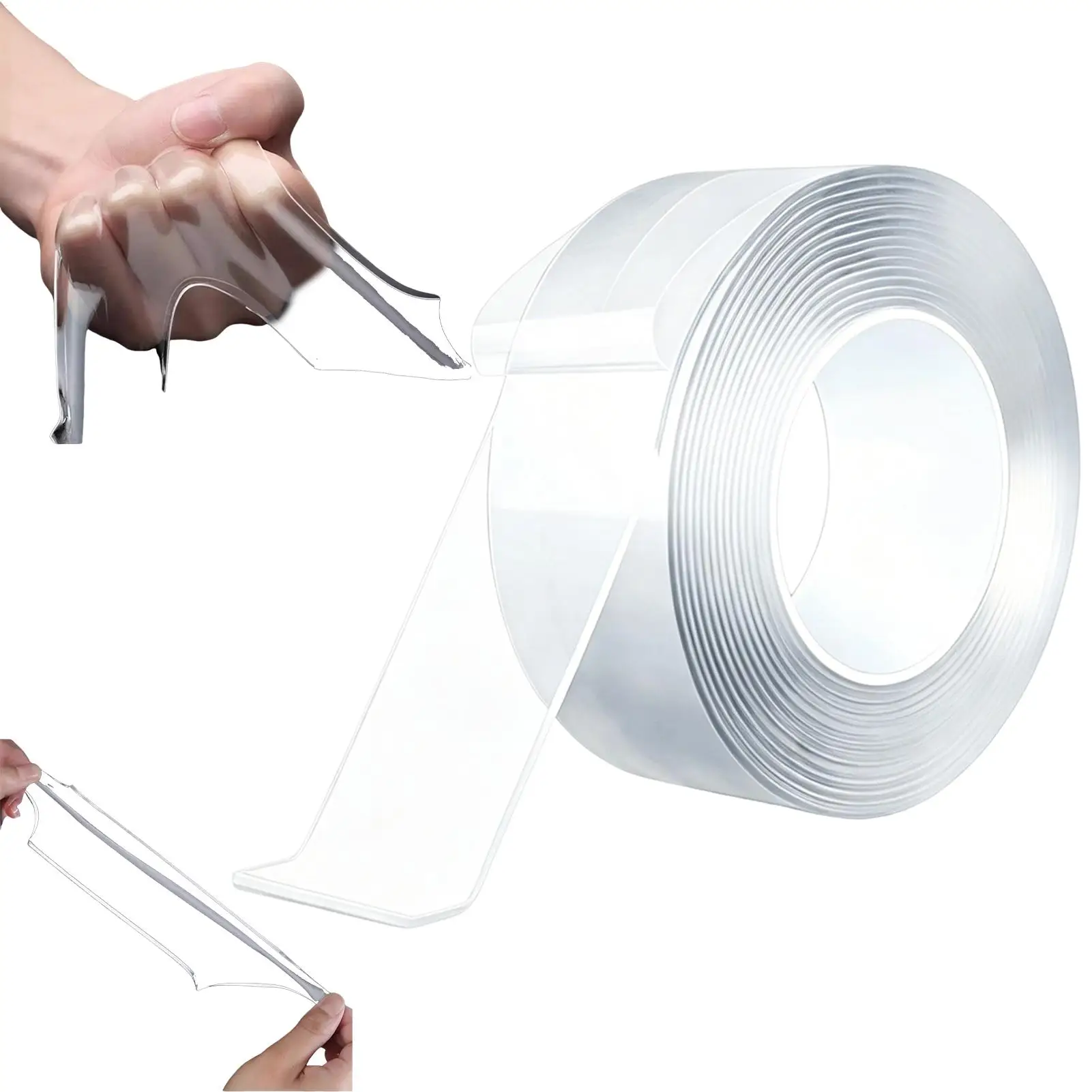 Nano Tape Extra Strong Double-sided Adhesive Tape Waterproof Transparent Decorative Tape Thickened Reusable Tape Tools For Home