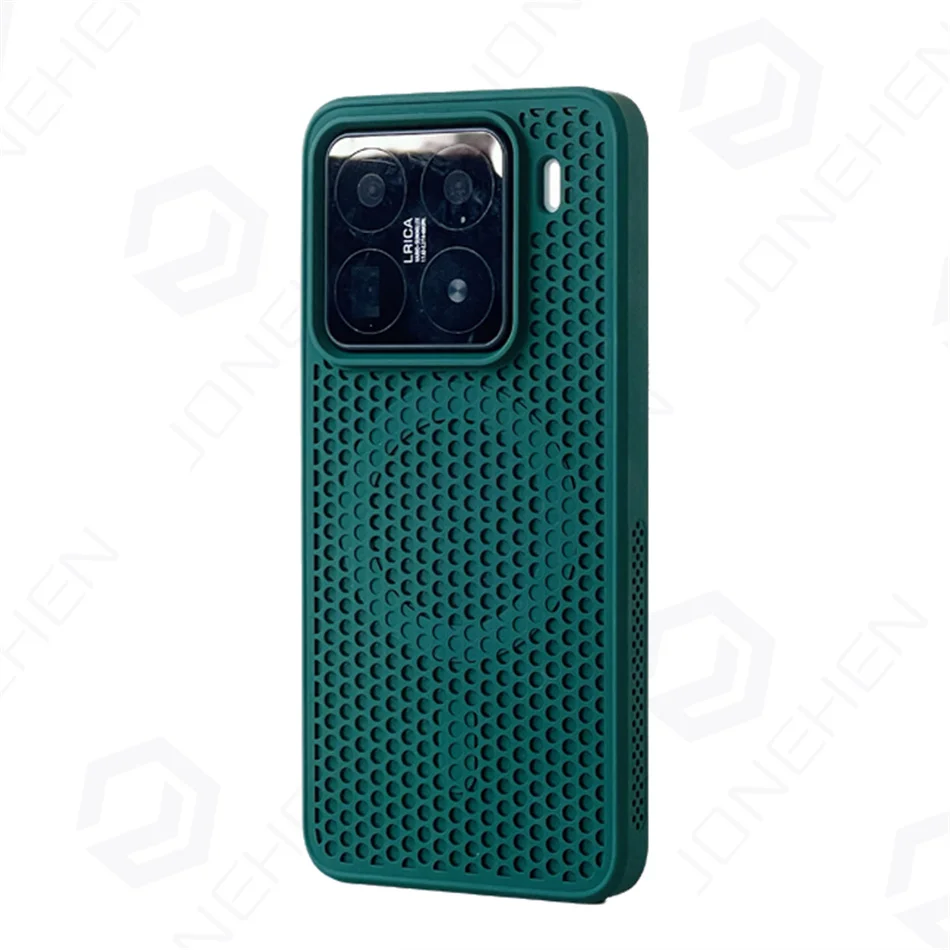 JONEHEN Für Magsafe Honeycomb Mesh Magnetische Fall Für Xiaomi Mi 13 14 15 17 Pro Max Redmi K60 K70 K80 einfarbig Silikon Stoßstange Abdeckung 5