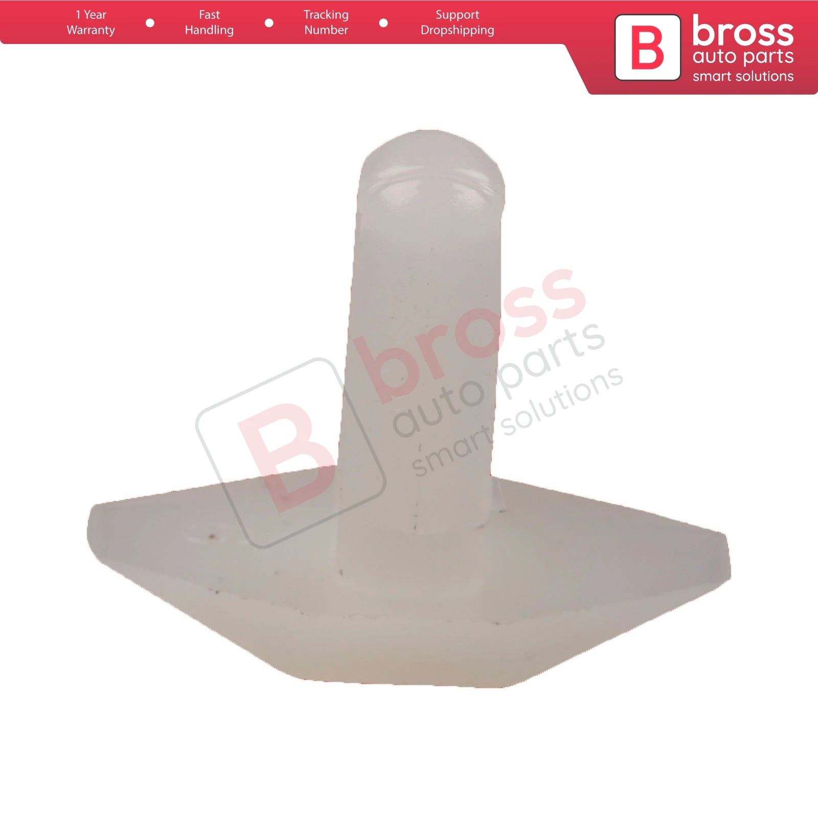 

Bross Auto Parts BCF1059 10 Pieces Door Panel Retainer for AMC: 4005099, Chrysler: 6033862, GM: 796255