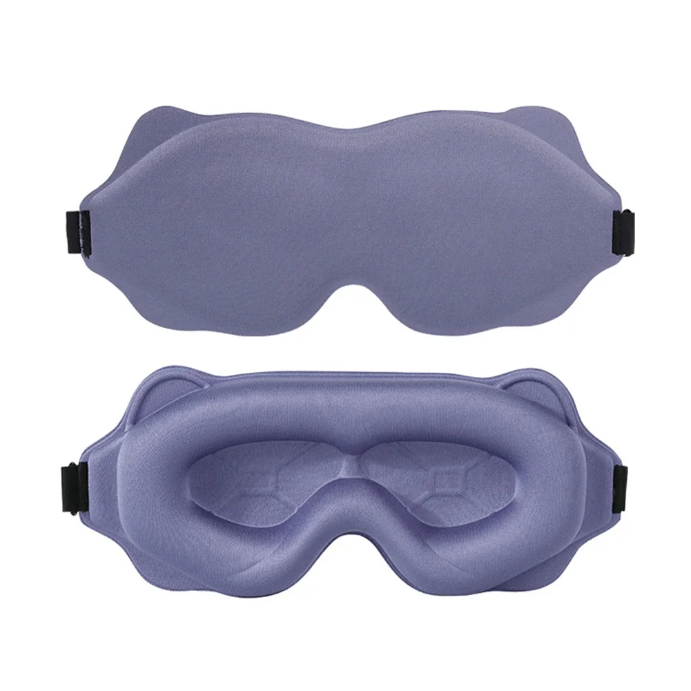 3D Sleeping Mask Memory Foam Block Out Light Sleep Mask Eye Shade Blindfold for Eye Sleep Masker Sleeping Aid Face Mask Eyepatch