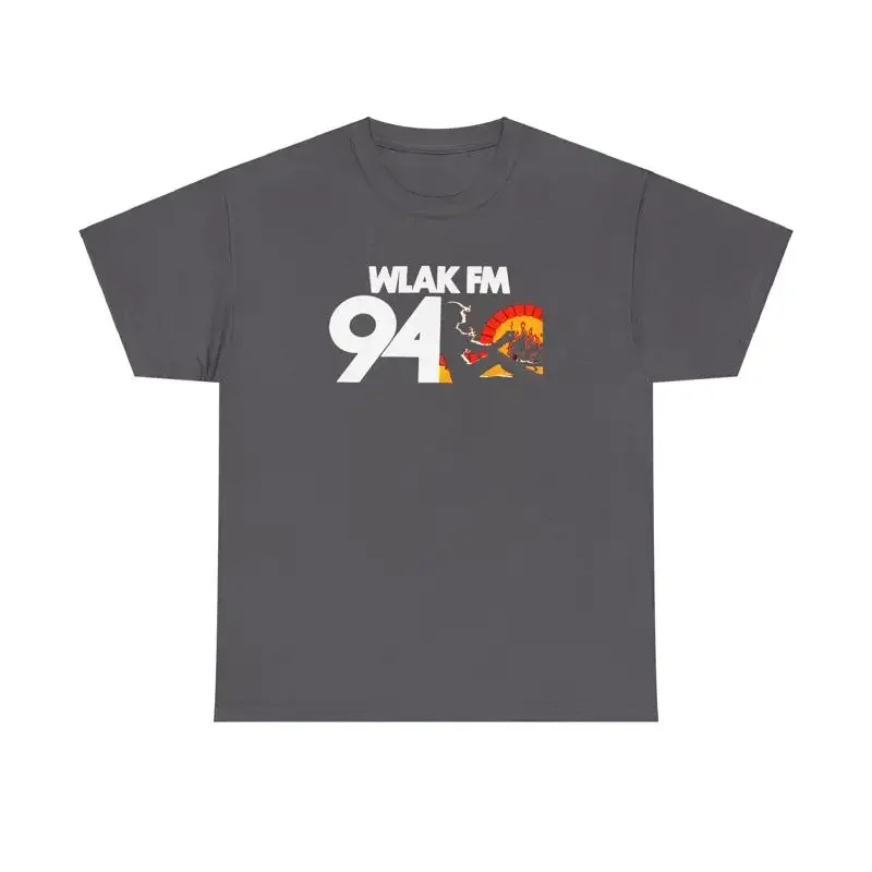 Retro Throwback T Shirt WLAK FM Radio NWT S 5XL