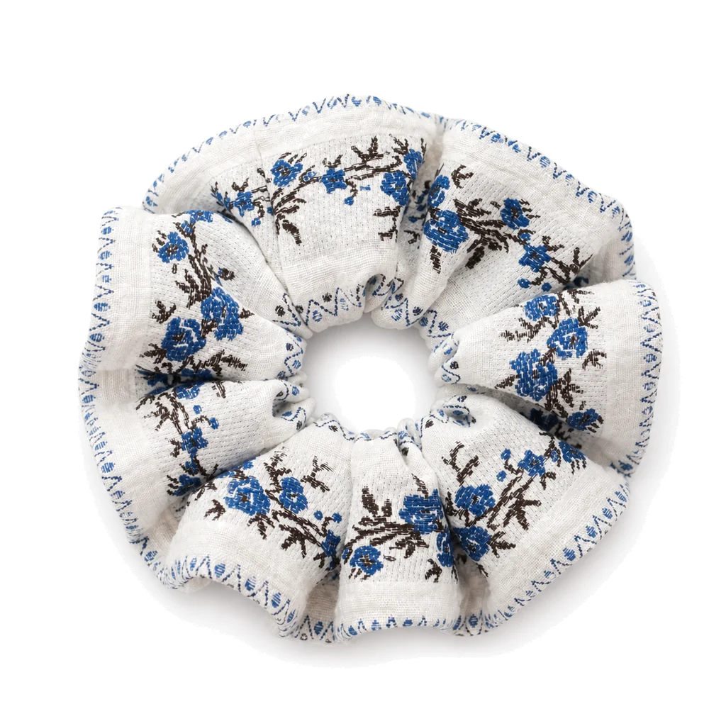 xypp-93-handmade-pattern-single-layer-scrunchie-handmade-elastic-hair-tie-for-ponytail-and-bun-soft-gathered-hair
