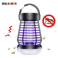 Portable Electric Mosquito Killer Lamp USB Rechargable Fly Trap Zapper Insect Killer Repellent Mosquito Trap For Bedroom Outdoor