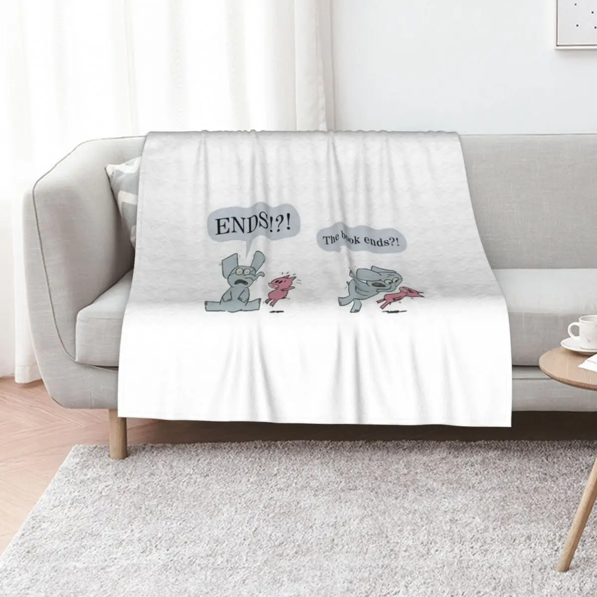 Elephant and Piggie Classic Throw Blanket Nap Quilt Sofas Sofa Quilt blankets ands Luxury Designer Blankets