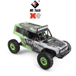 Nuovo 1:12 Weili Wltoys 124006 auto telecomandata elettrica a 4 ruote motrici ad alta velocità fuoristrada Led Rc arrampicata auto bambini regalo all'aperto