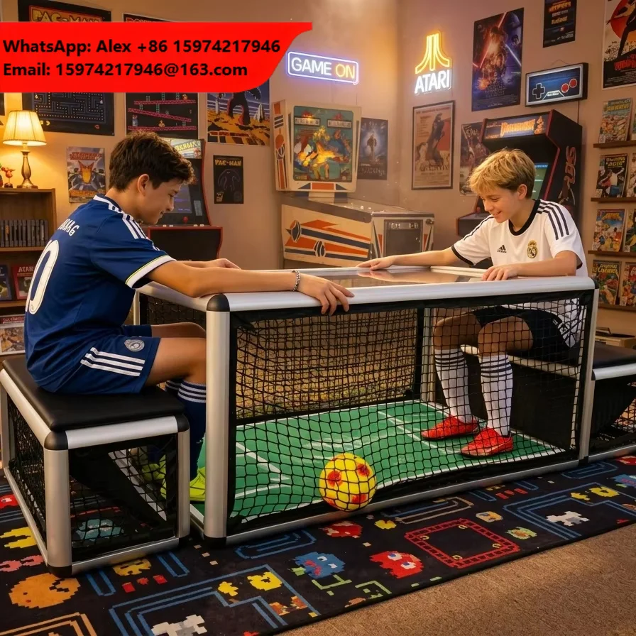 Commercial Indoor Football Soccer Arcade Game Machine Ticket Redemption Sport Simulator For Adult