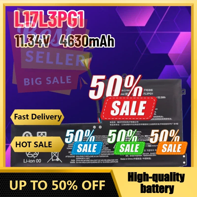 

【Быстрая доставка】Новая замена аккумулятора для ноутбука L17L3PG1 для Lenovo Legion Y530-15ICH Y540 Y545-PG0 Y740-15IRH Y740-15ICHG Legion