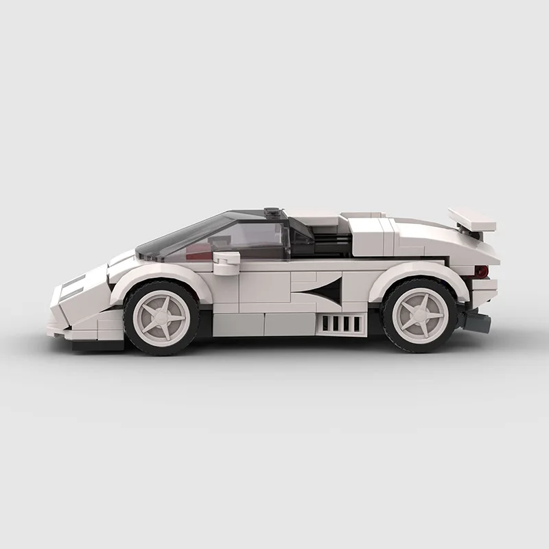 Compatible with Lego small particles luxury sports car MOC puzzle assembly children's building block toys cross-border wholesale