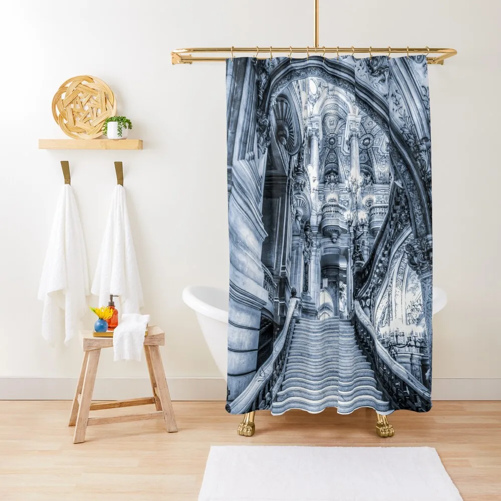 

Opera House, Paris 2 Shower Curtain For Bathrooms Bathroom Shower Waterproof Bathroom Shower Curtain