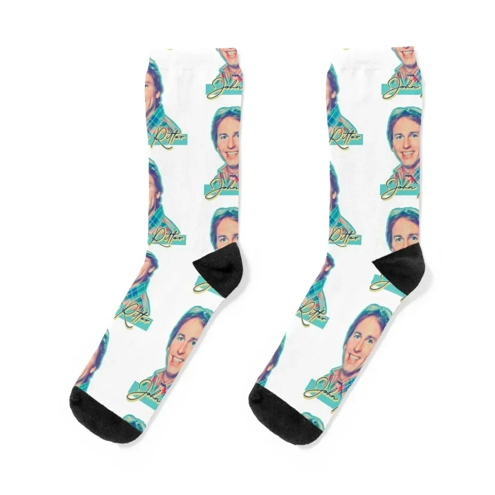 

John Ritter, Master of Comedy Socks designer brand funny gift designer winter gifts Boy Socks Women's