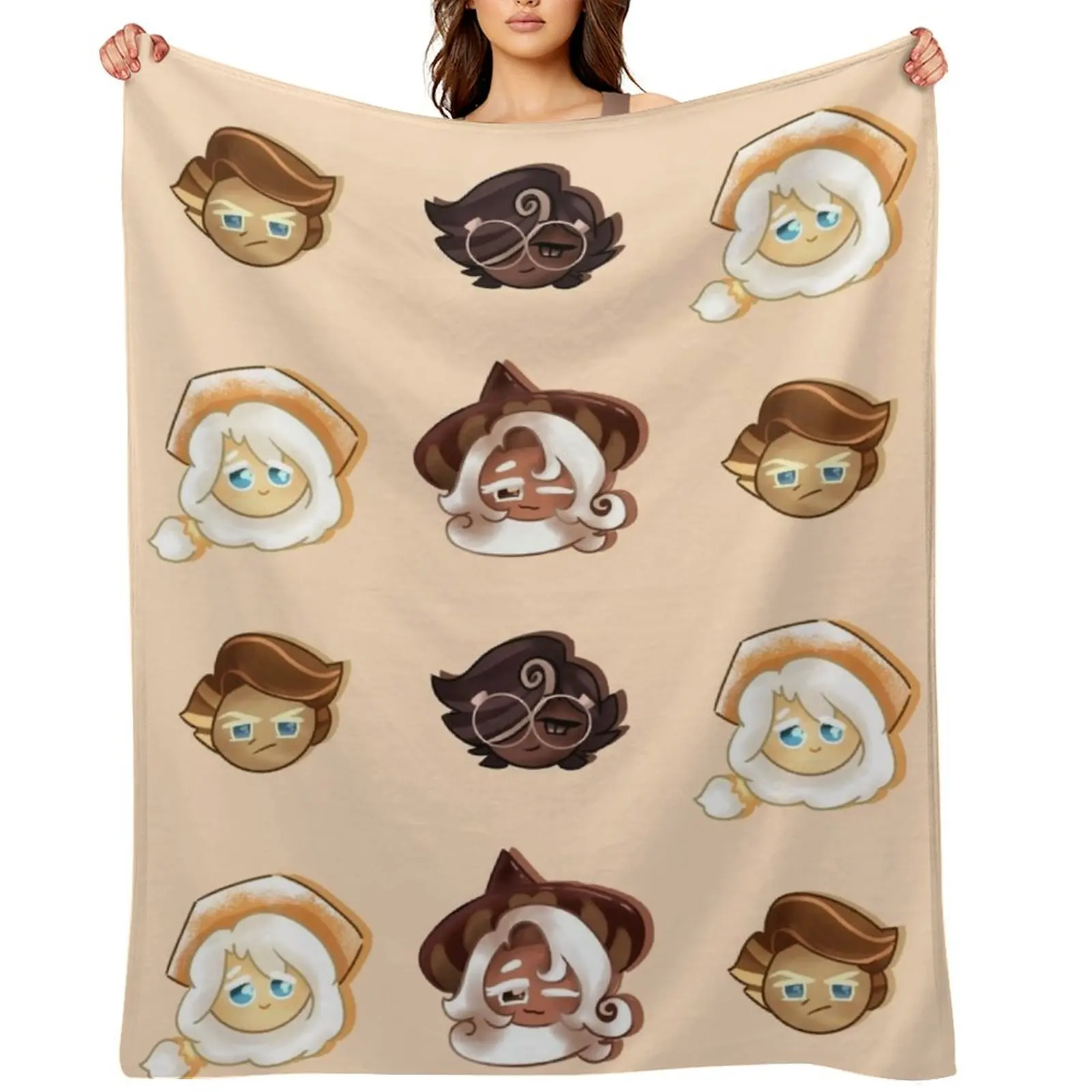 

Parfaedia Fantasy (Cookie Run) Throw Blanket decorative Comforter For Baby Flannel Fabric Blankets