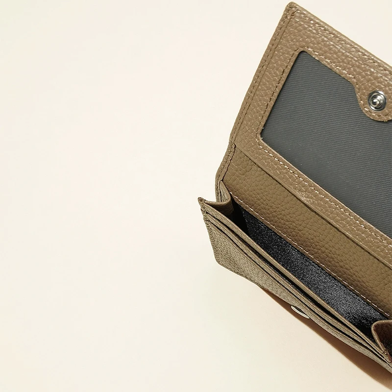 Porte-cartes de visite en cuir de vachette avec nom personnalisé pour homme, sac à cartes d'identité, cuir véritable, simple, portable, pratique, grande capacité