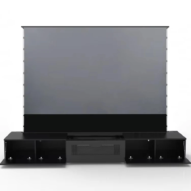 Modern 120-inch integrated laser TV cabinet, ultra-short projector for projecting screens