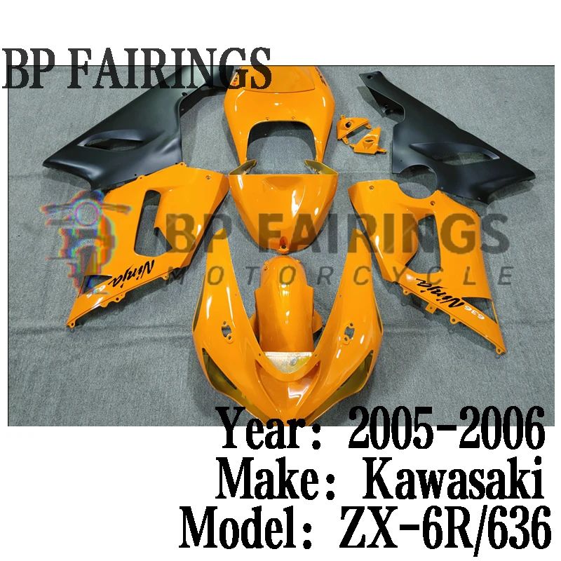 Fairing Kit for KAWASAKI ZX6R ZX-6R ZX-636 2005 2006 Bodywork Set High Quality ABS Injection