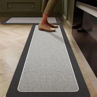 Kitchen Floor Mat Non-slip Kitchen Decor Rug Simple Bathroom Mat Living Room Hallway Absorbent Long Carpet Entrance Doormat