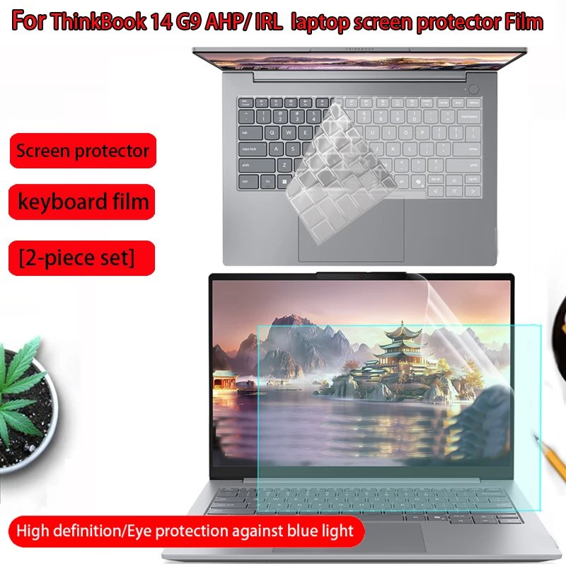 Protector de Pantalla Antirrayas para Lenovo ThinkBook 14 G9 IRL/AHP 2026, Película Protectora para Teclado de Computadora G8 IAL, Accesorios para Portátiles