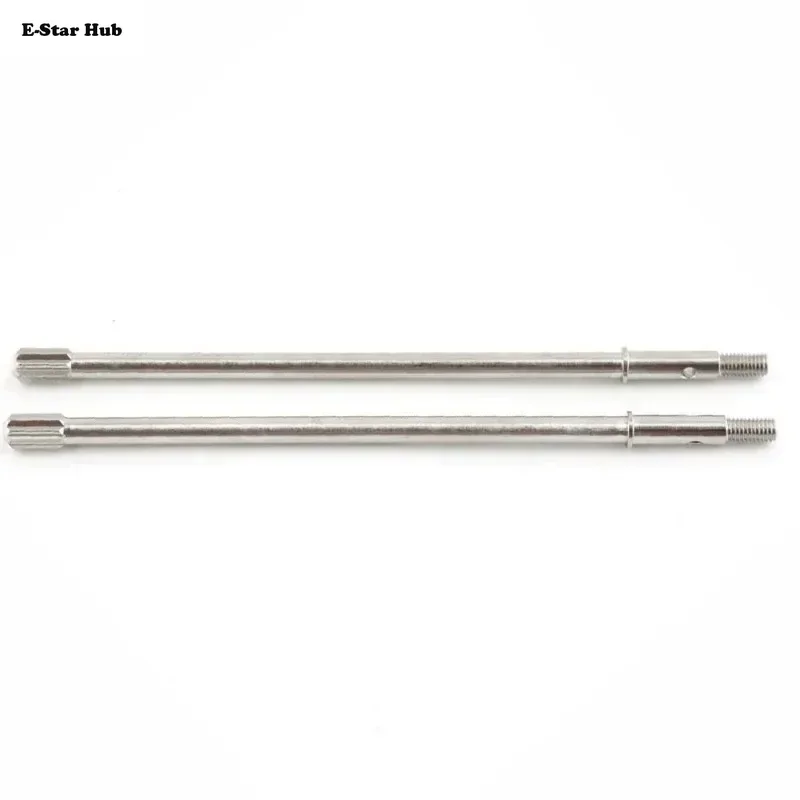 E-Star Hub Stainless Steel CVD Rear Drive Shaft For RC Car 1/7 Traxxas UDR 8539