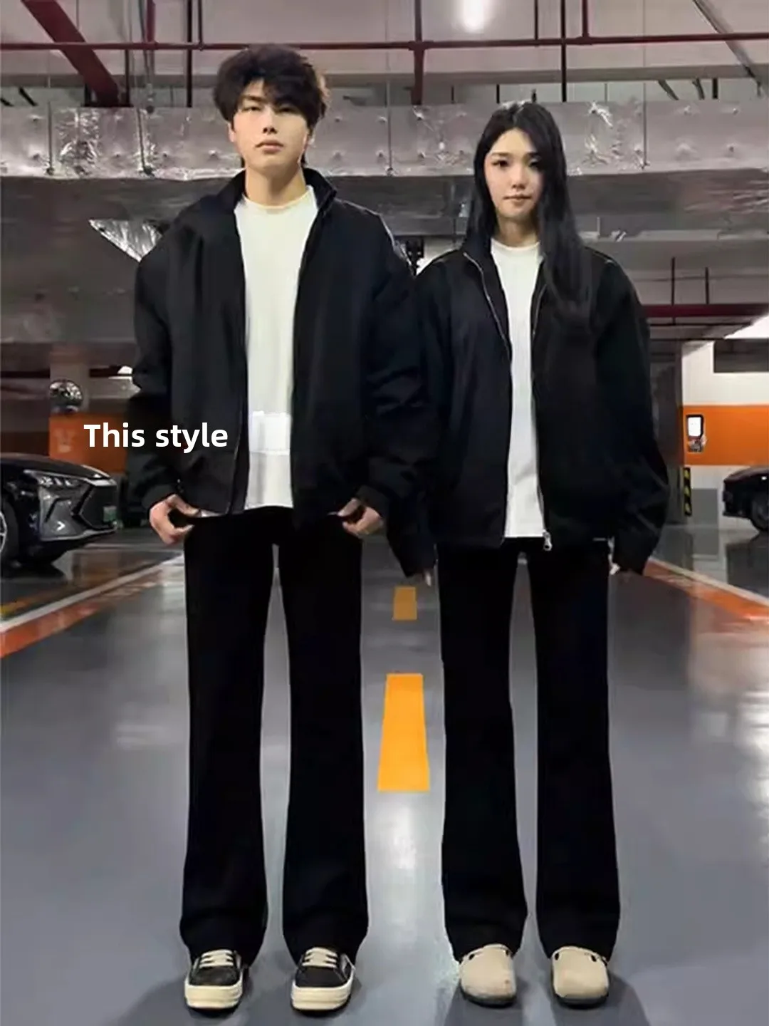 

Bla Fce Lined Straight Leg Jeans Men's Autumn Winter High Waist Slimming Micro Flared Cleanfit Casual Comfortable Denim ...