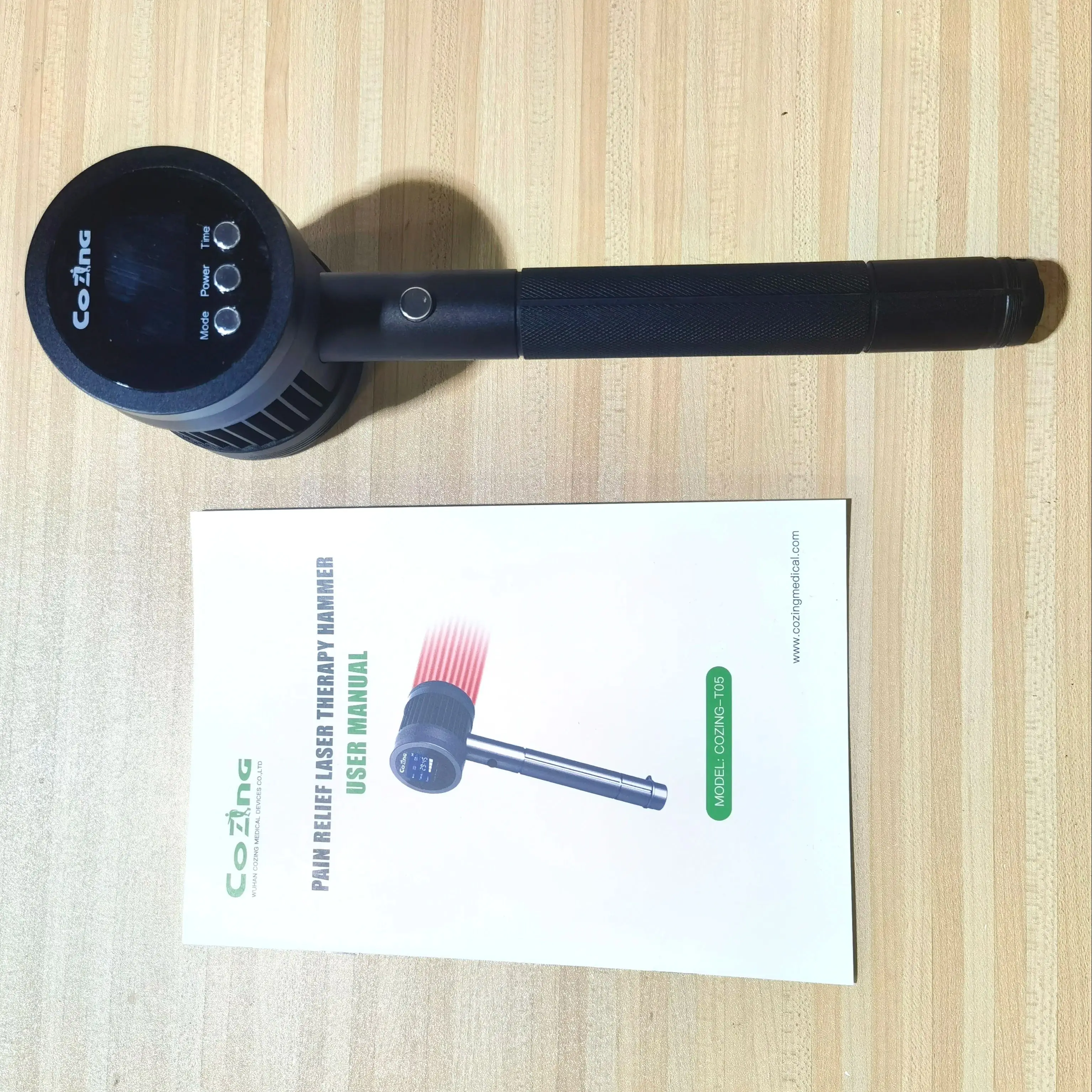 

HLKGO Laser Therapy (650nm+808nm) For Facial Nerve Recovery, Neurasthenia, Joint Pain & Skin Healing Includes Protective Glasse