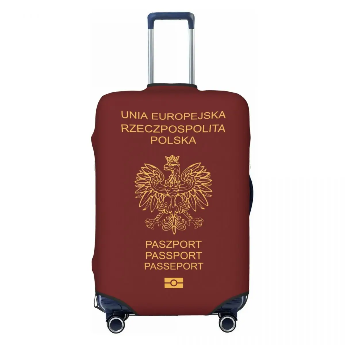 

Custom Poland Passport Luggage Cover Funny Suitcase Protector Covers Suit For 18-32 inch