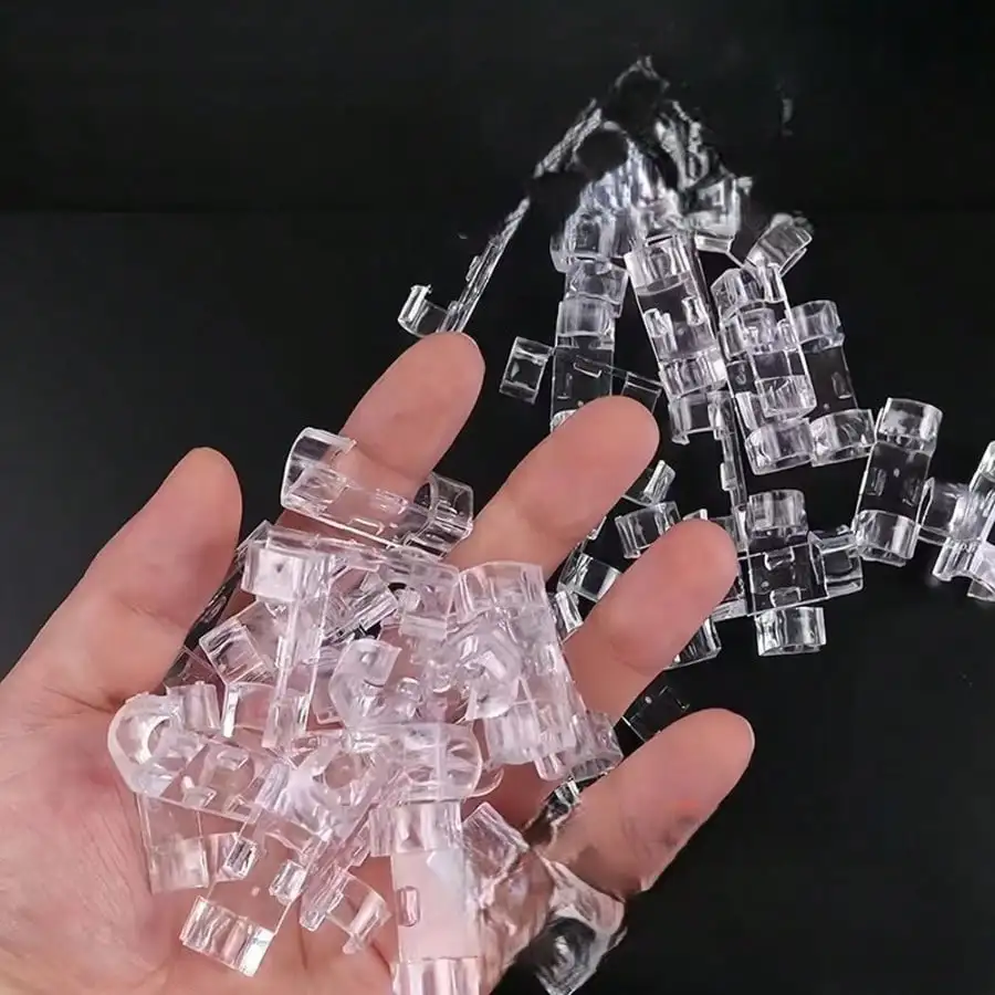 Sistema de gestión de cables autoadhesivo, clips invisibles para cables, organizador de escritorio, regalo minimalista para oficina o fiesta