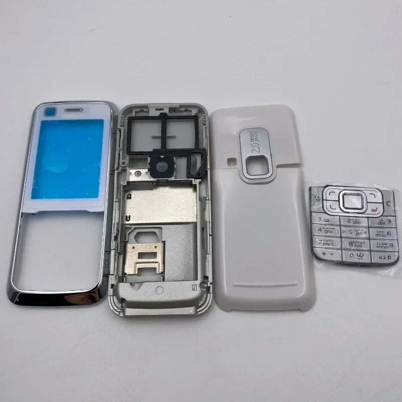 New phone Full housing for Nokia 6120 6120c cover case keypad battery back cover