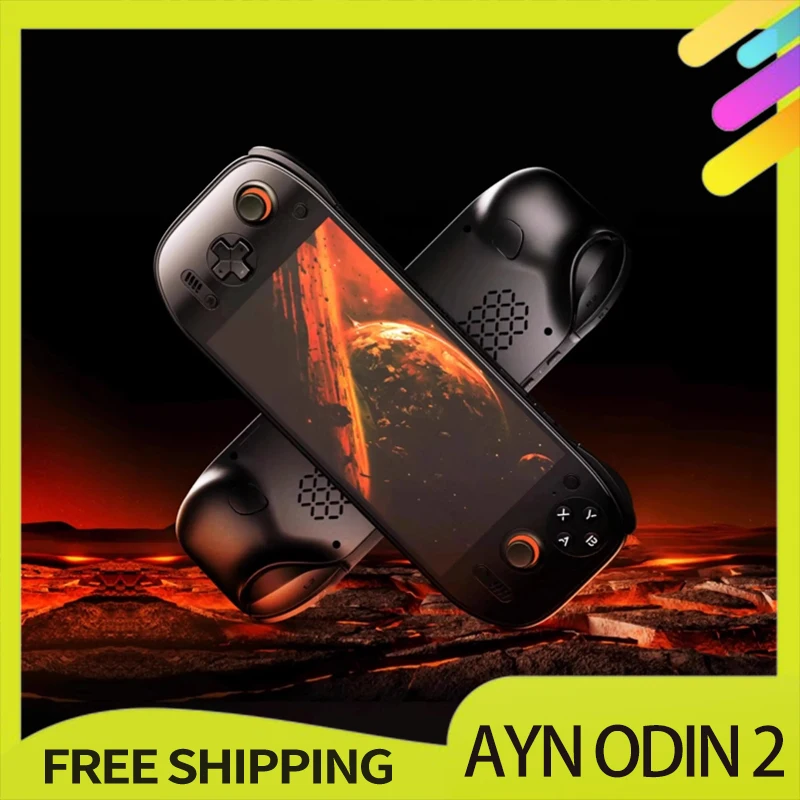 

Ayn Odin 2 Portal Odin2 7inch 120hz Screen Handheld Game Console 8000mah 8gen2 Open Source Retro Video Game Player Custom