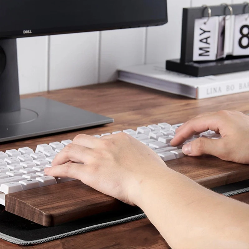 30/36/44cm Solid Walnut Keyboa - Wrist Rest Wood avis et prix