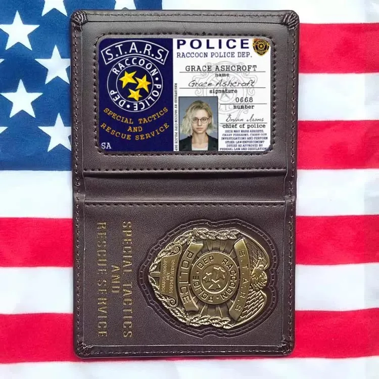 newly-released-9-anthem-stars-metal-badge-document-holder-grace-ace-female-lead-replica-edition-student-commute