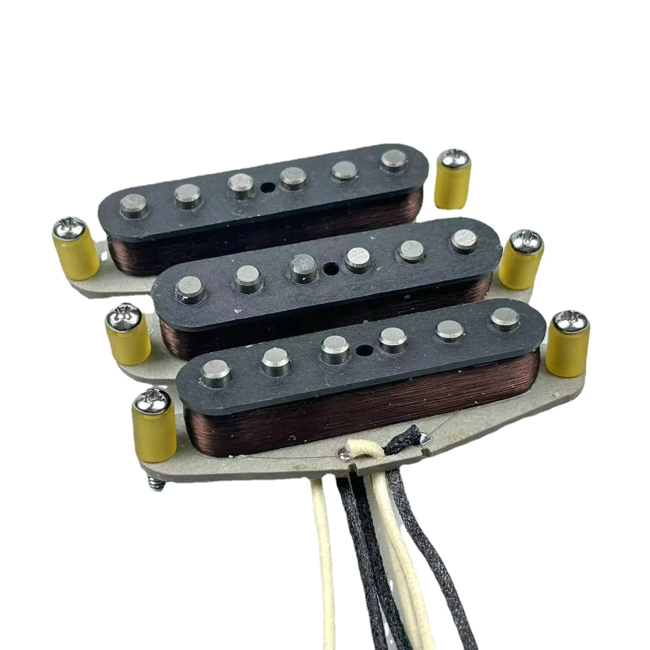 

Handmade '57/'62 SSS Single-coil Pickups Alnico 5 copper Wirewiring harness Pickups Reverse-engineered for ST Guitar