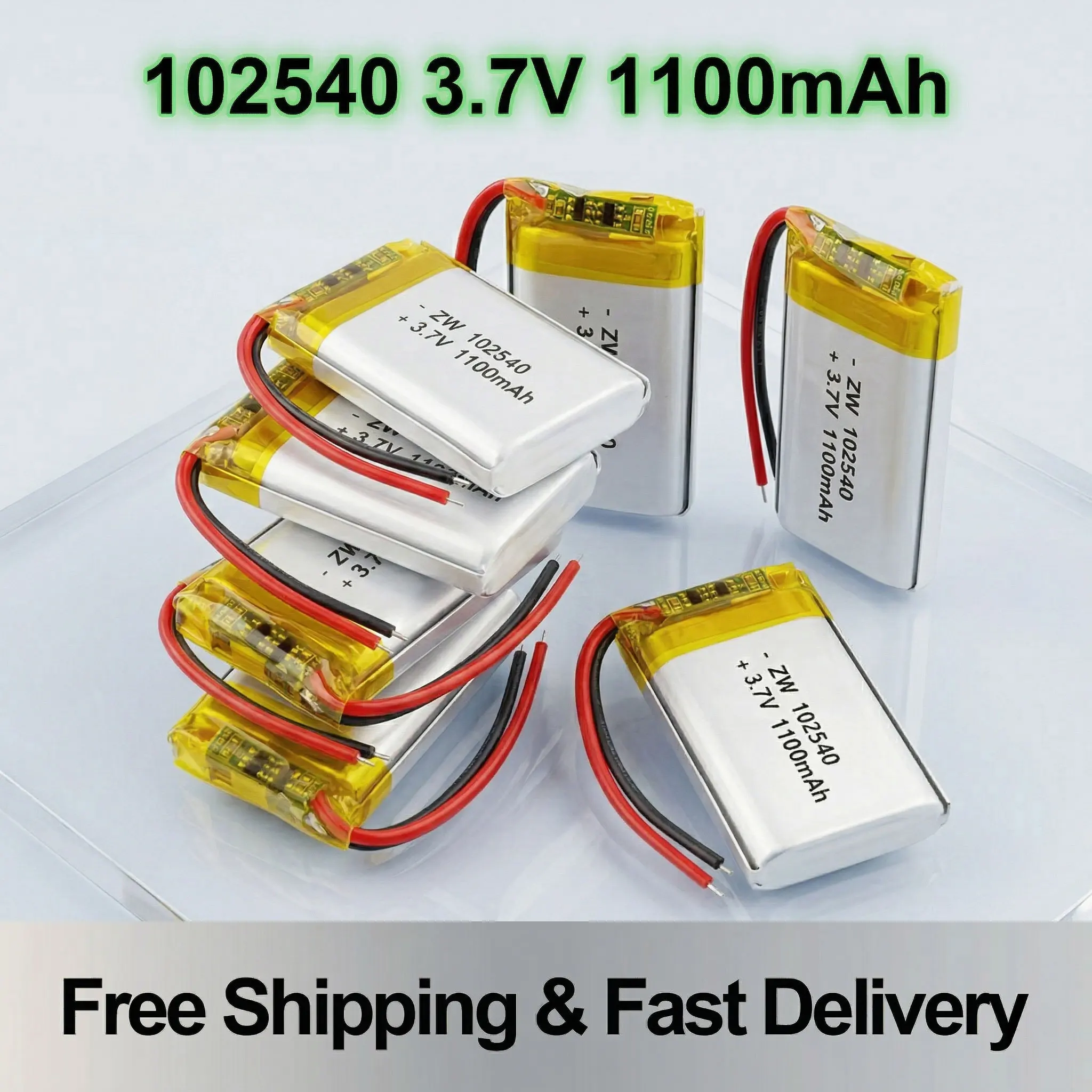 102540 3.7V 1100Mah…
