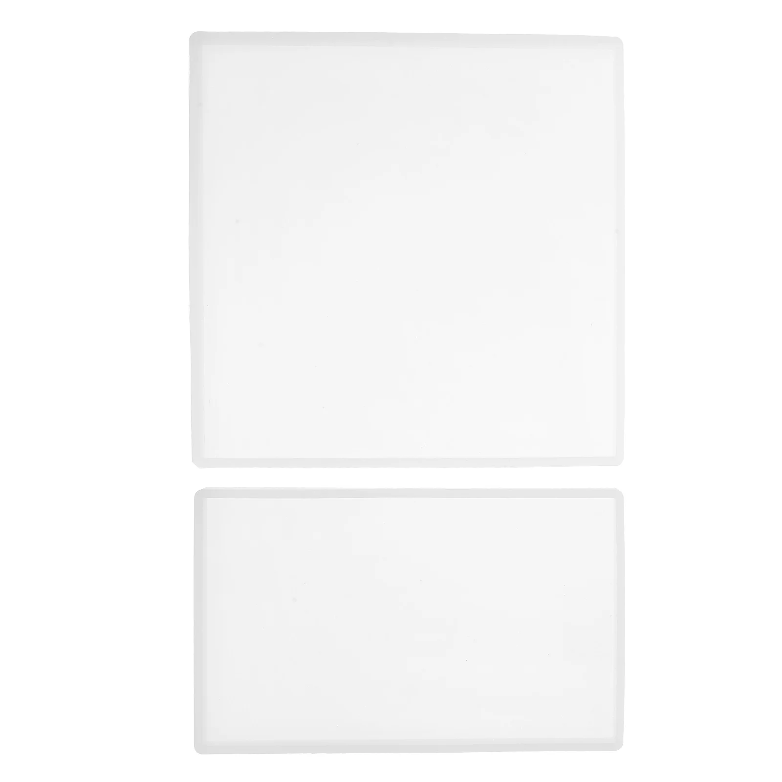 

2pcs Tray Mold Mini Trinket Mold Tray Dish Dinner Plate Epoxy Jewelry Concrete Molds Resin Crafts