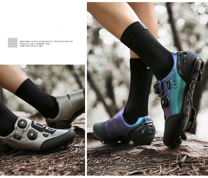 Radfahren Schuhe Rennrad Männer Self-Locking Geschwindigkeit Fahrrad Turnschuhe Racing Fahrrad Schuhe Stollen Frauen Flache Berg Radfahren Schuhe – Detail 12