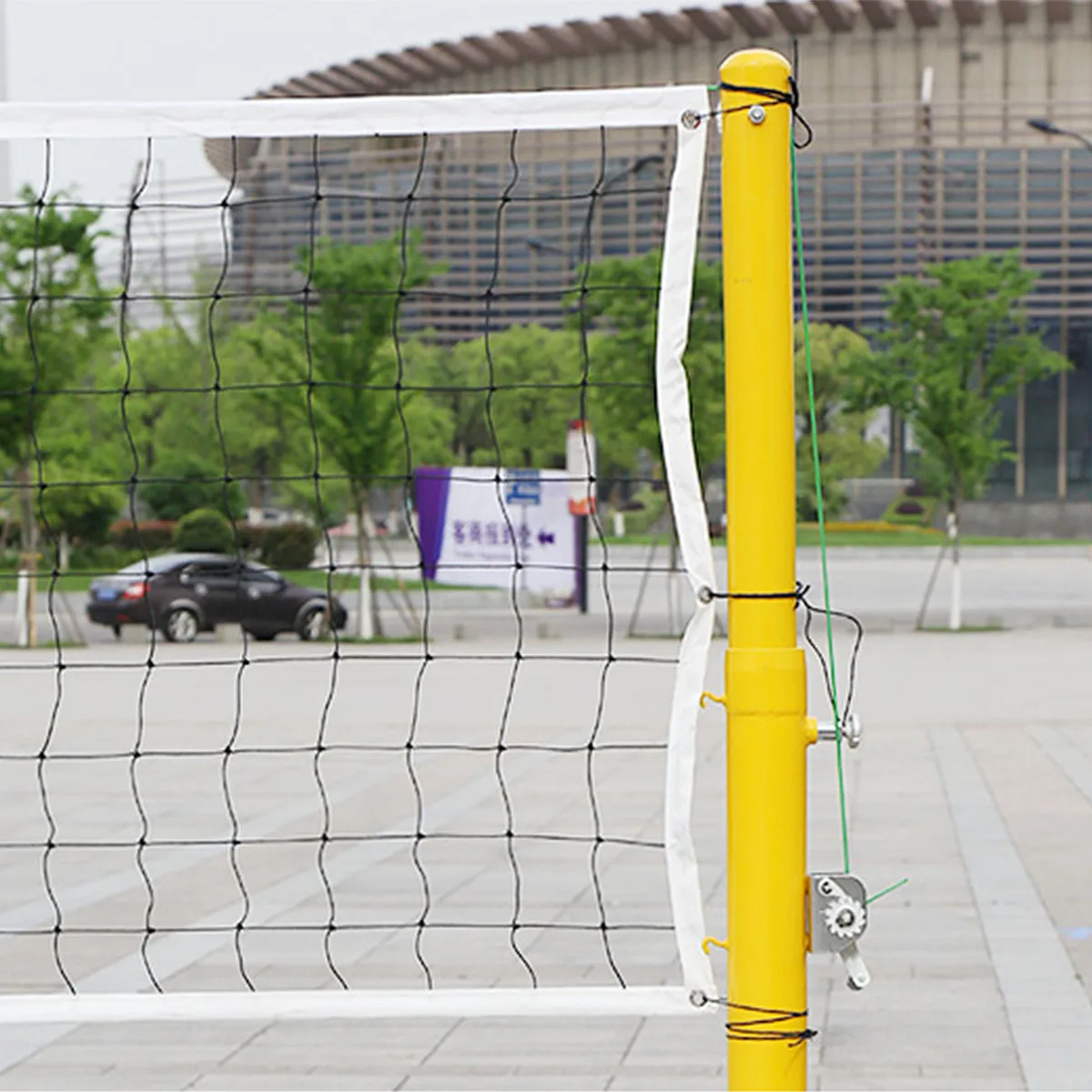 

1 Set Standard Beach Volleyball Net Durable Outdoor Training Replacement Mesh For Party Event Exercise Family