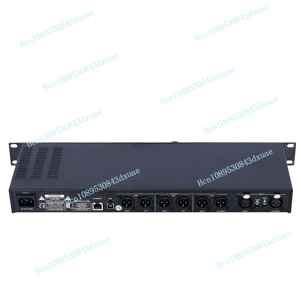 Audio Processor 2 Input 6 Output Audio Processor Original Software Professional Audio Driver Rack Stage Speaker Processor PA2