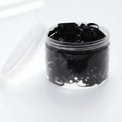 

500Pcs High Elastic Hair Ties Soft Stretch Hair Bands for Daily Use Braiding Styling Baby Girls Birthday Christmas Gift Carrot