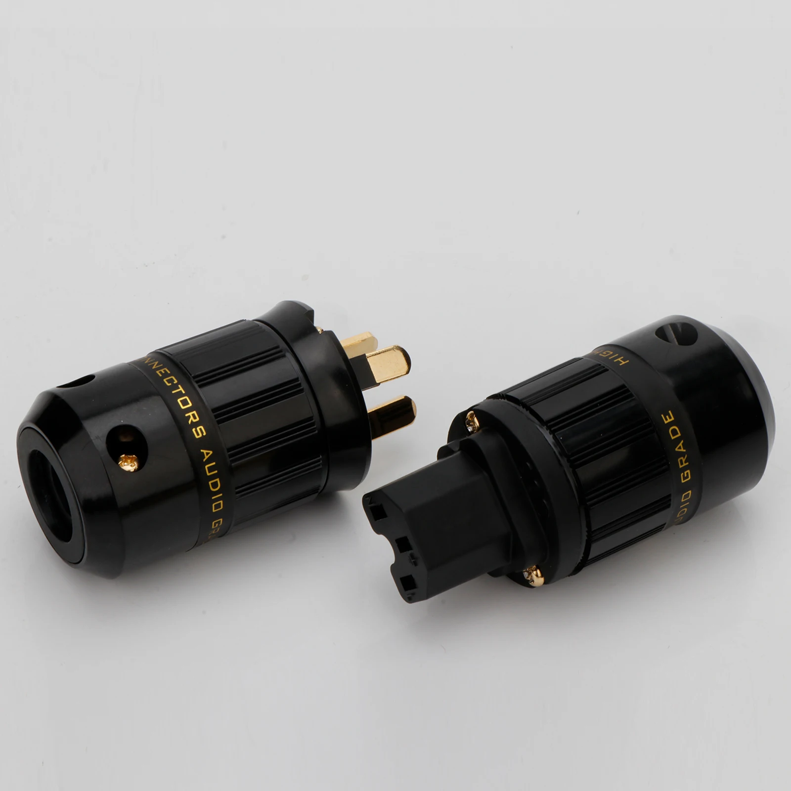 HIFI لتقوم بها بنفسك التيار المتناوب موصل مقبس الطاقة الاتحاد الأوروبي الاتحاد الأفريقي الولايات المتحدة IEC320 ذكر أنثى قابس طاقة كهربائي مدخل المخرج لكابل مكبر الصوت الطاقة