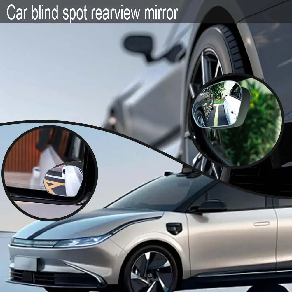 Car Rearview Mirror Reversing Blind Spot Blind Spot Wide-angle High-definition Reflective 360-degree Cup Assist Suction Typ R3T2