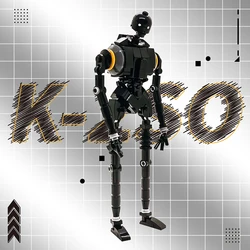 MOC Building Block K-2SO Robot Trooper Rogue One Action Figure Toys Space Wars Series Model Gift For Christmas Children Juguetes