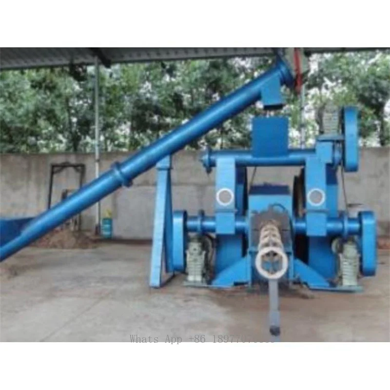 New Biomass Briquette Wood Machinery Rice Husk Briquette Making Machine
