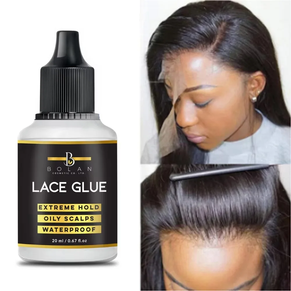 The best strong waterproof, clear hair extension adhesive and fixing glue, used for wig lace wig adhesive