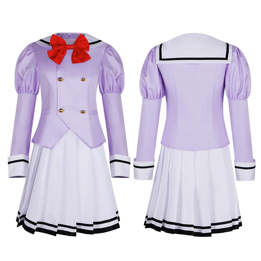 Anime Engage Kiss Cosplay Kisara JK Uniform Kawayi Outfit Top Lolita Pleated Skirt Calf Socks Suit Role Play Halloween Costume