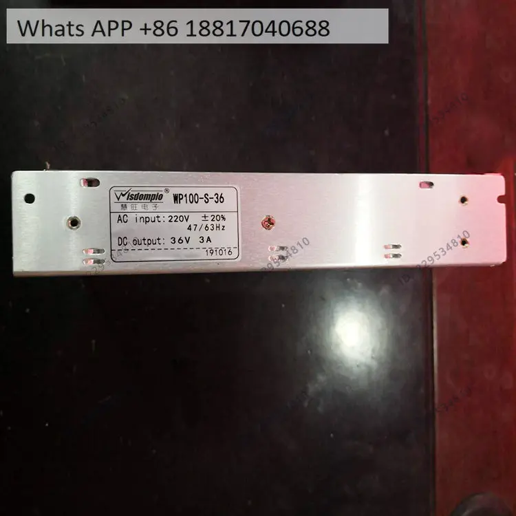 Switching power supply WP100-S-36 output 36V 3A regulated power supply 100W 199 * 98 * 39mm