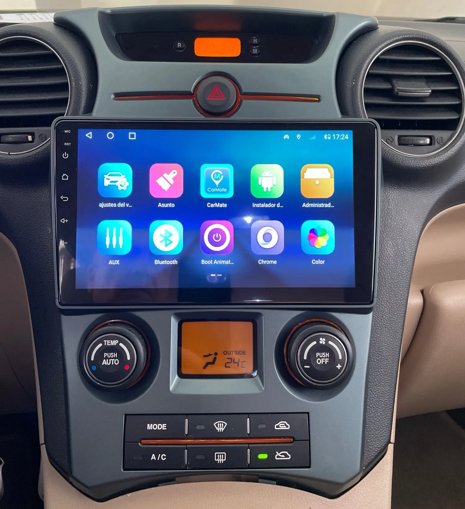 

9" QLED Android 14 8G Ram Car Radio Stereo Head Unit DVD GPS Navigation For Kia Carens 2007 - 2011 Tape Recorder 4G Sim Carplay