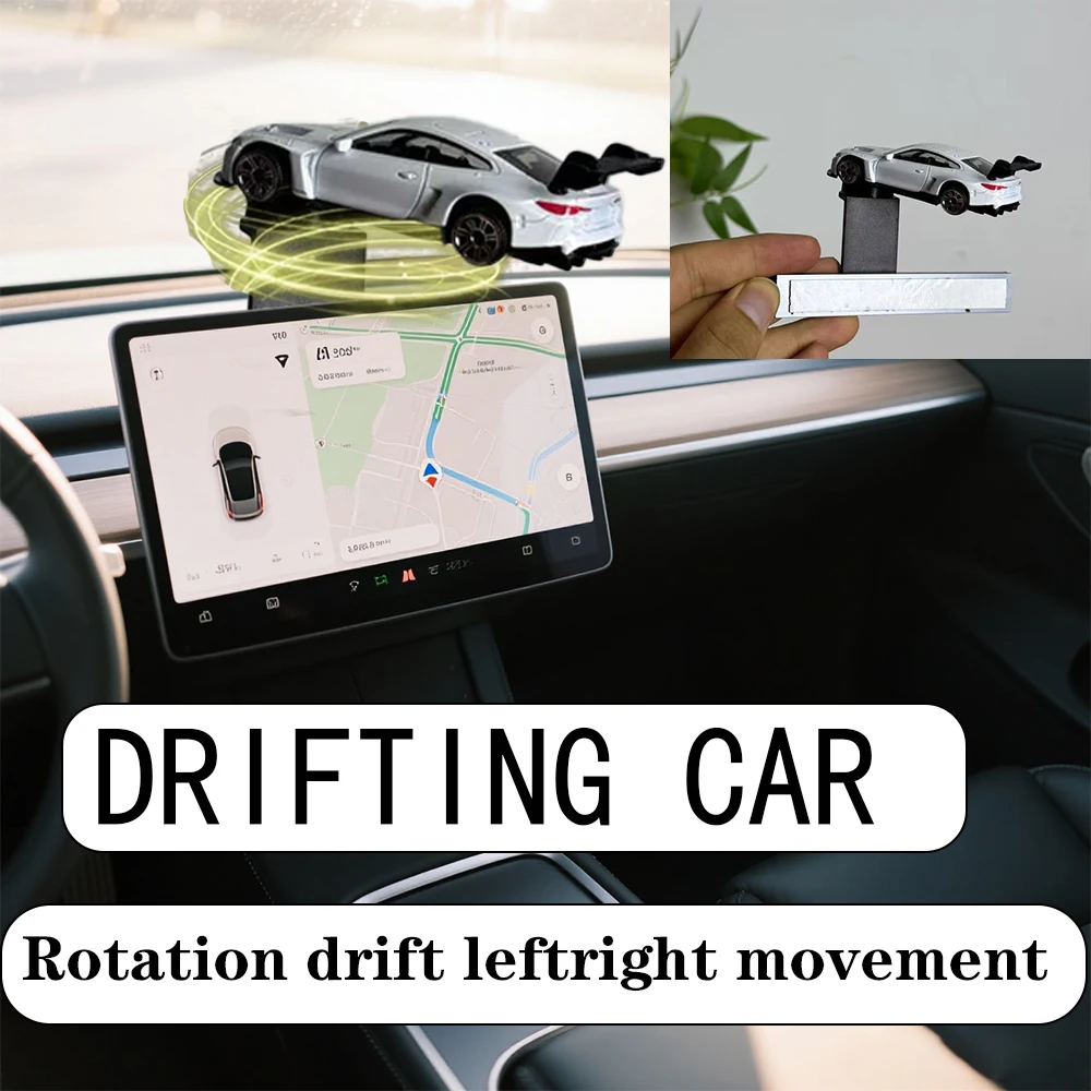 

Car Drift Rotating Ornaments Auto Dashboard Turning Racing Model Deco Car individuality Center Console Decoration For M4 M4GT3