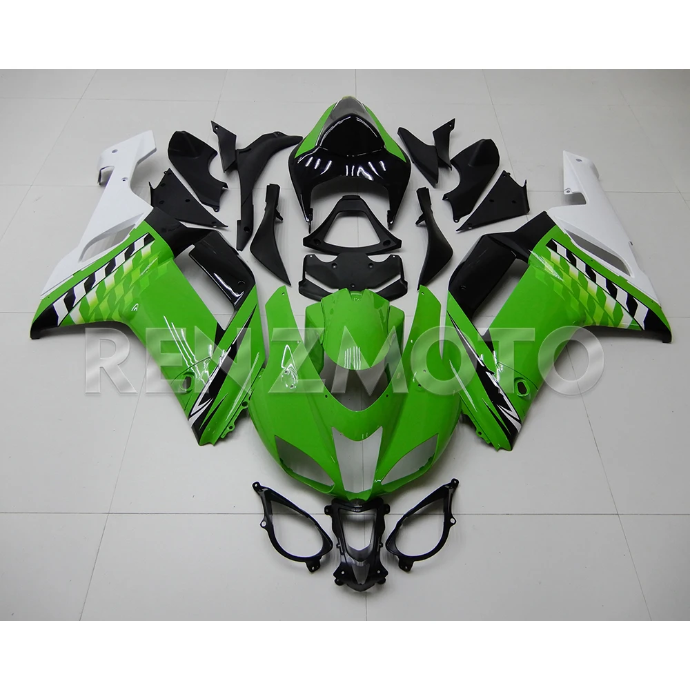 New ABS Plastic Shell Motorcycle Fairing Kit for Kawasaki Ninja ZX-6R 636 ZX6R 2007 2008 07 08 custom colour RZMT