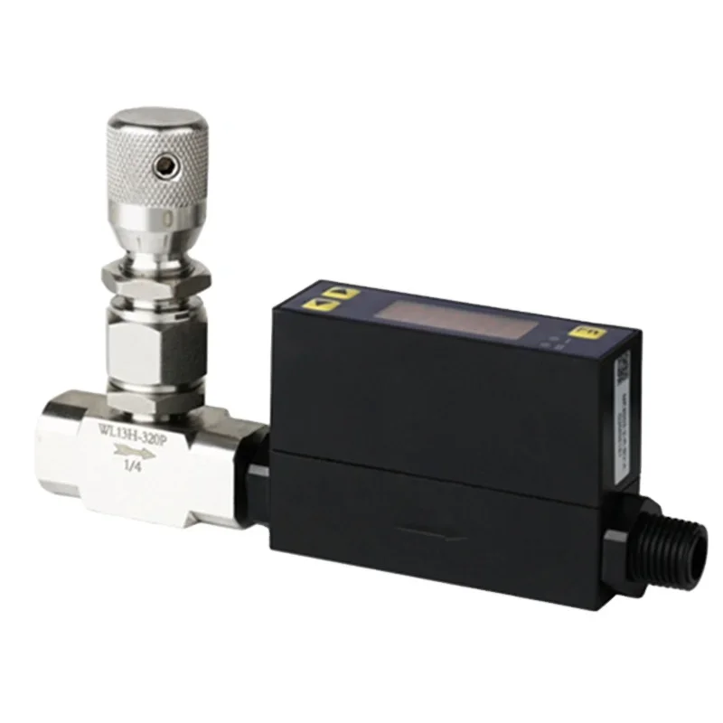 Quality Cng Mass Flowmeter Sensor Kobold Air Turbine Gas micro cheap mass digital small air Digital Flow Meter