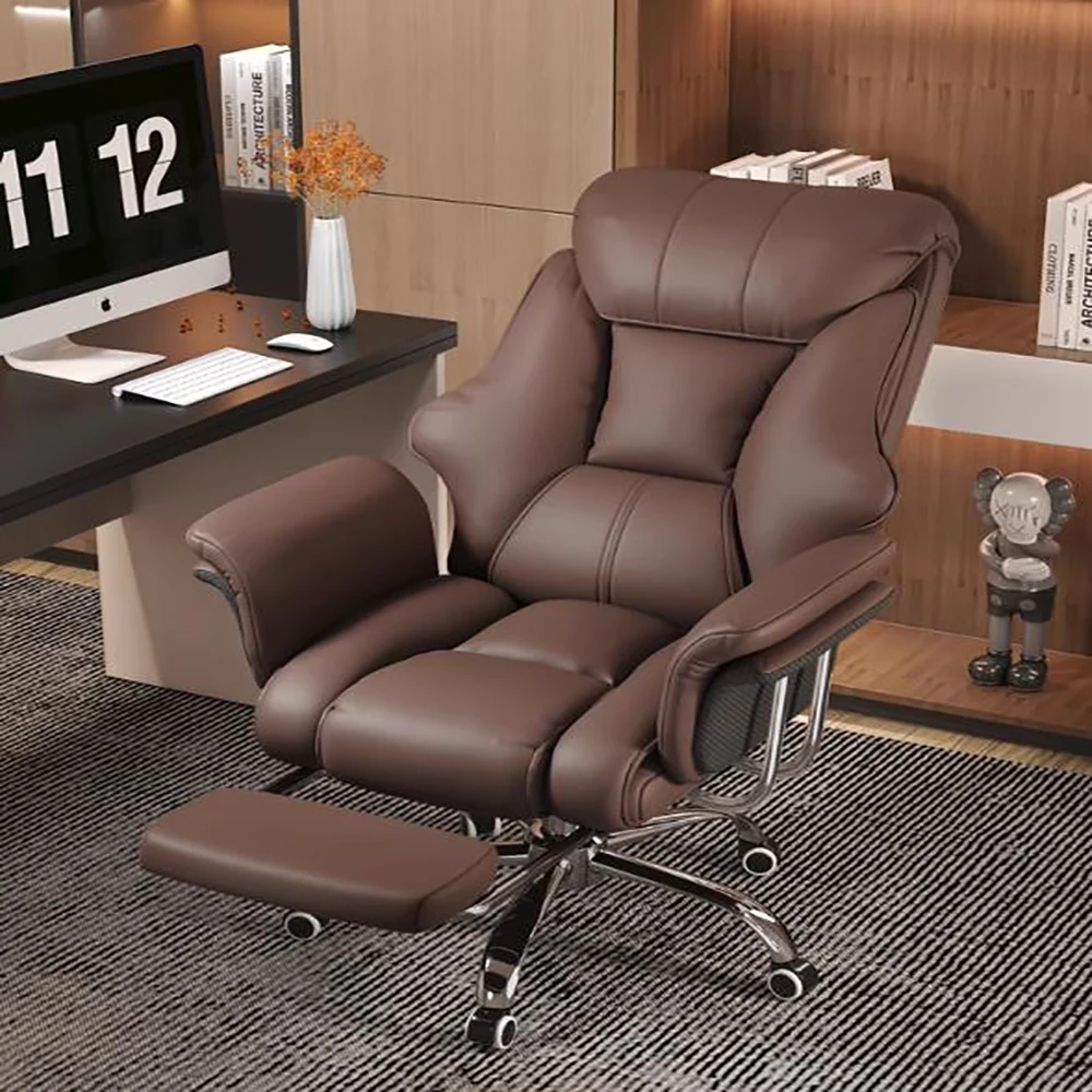 

Relax Nordic Office Chair Luxury Comfortable Ergonomic Comfy Office Chair Swivel Study Modern Chaise De Bureaux Furniture